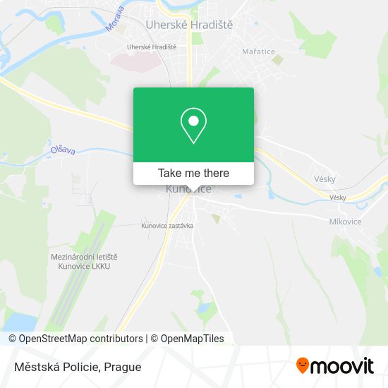 Městská Policie map