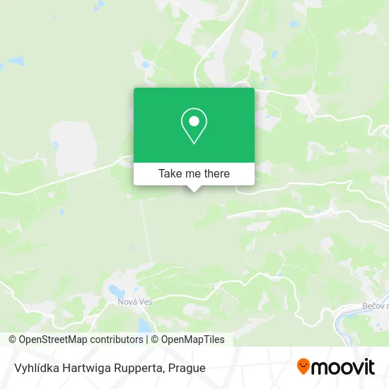 Карта Vyhlídka Hartwiga Rupperta