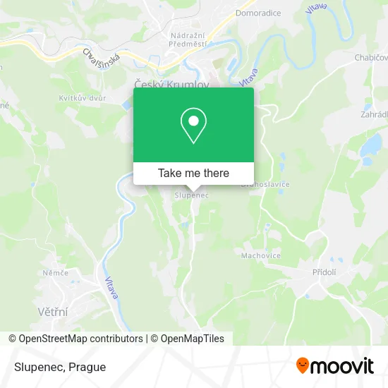 Карта Slupenec
