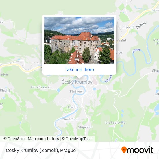 Český Krumlov (Zámek) map