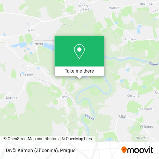 Dívčí Kámen (Zřícenina) map
