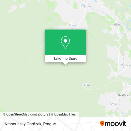 Krásetínský Obrázek map
