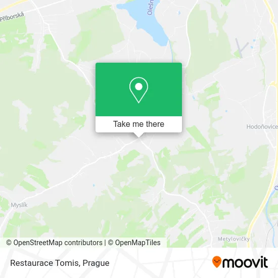 Карта Restaurace Tomis