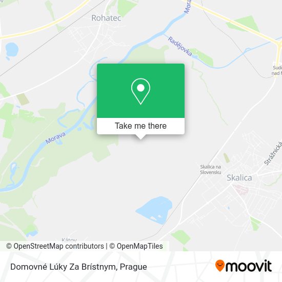 Domovné Lúky Za Brístnym map
