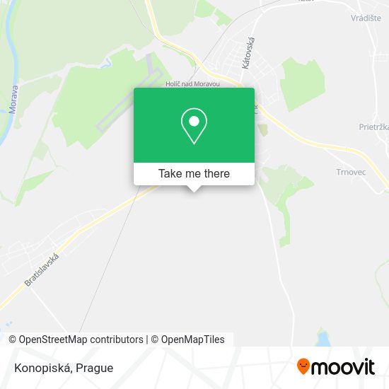 Карта Konopiská