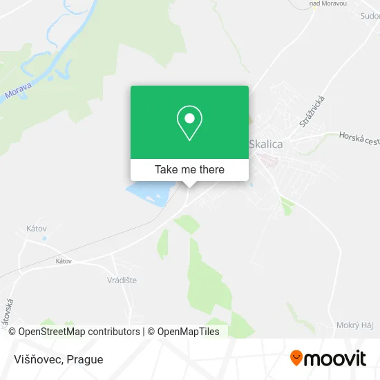 Карта Višňovec