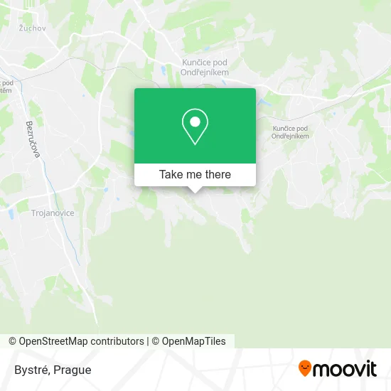 Карта Bystré