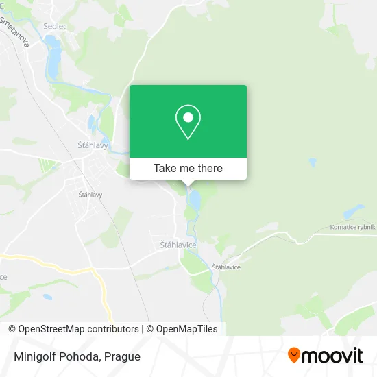 Карта Minigolf Pohoda