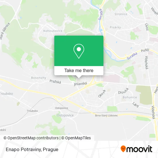 Карта Enapo Potraviny