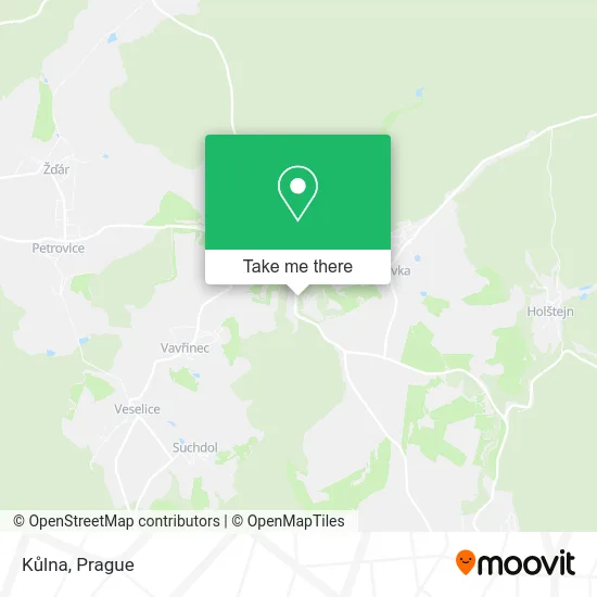 Карта Kůlna