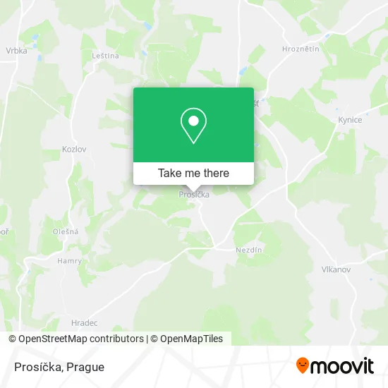 Карта Prosíčka