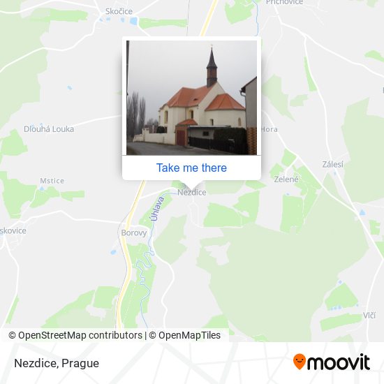 Карта Nezdice