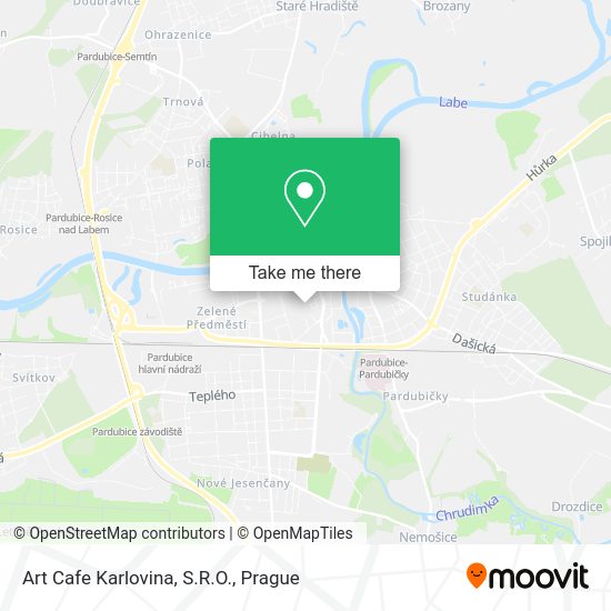 Art Cafe Karlovina, S.R.O. map