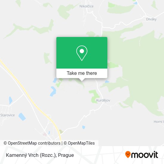 Kamenný Vrch (Rozc.) map