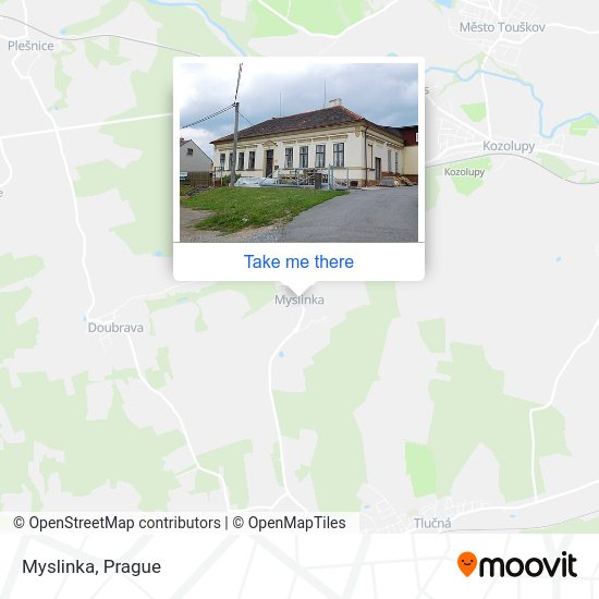 Карта Myslinka