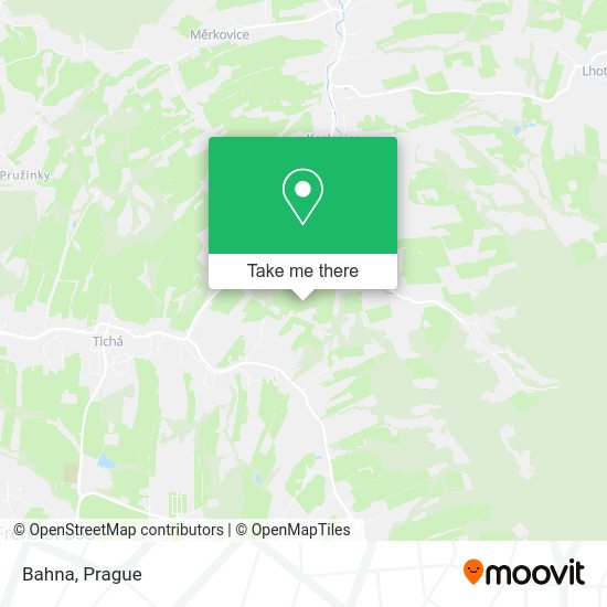 Карта Bahna