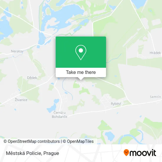 Карта Městská Policie