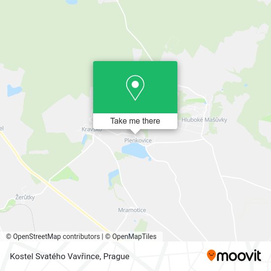 Kostel Svatého Vavřince map