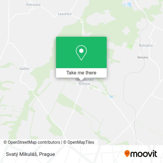 Svatý Mikuláš map