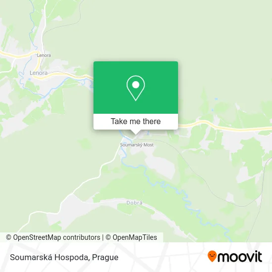 Soumarská Hospoda map