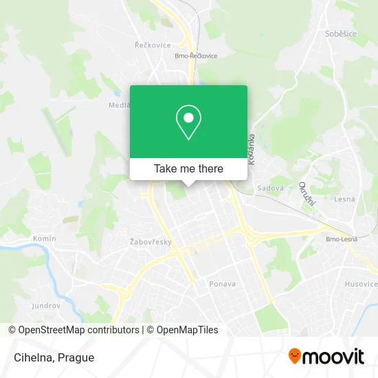 Карта Cihelna
