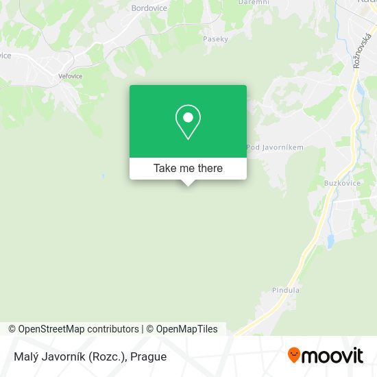 Malý Javorník (Rozc.) map