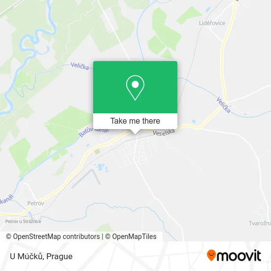 Карта U Múčků