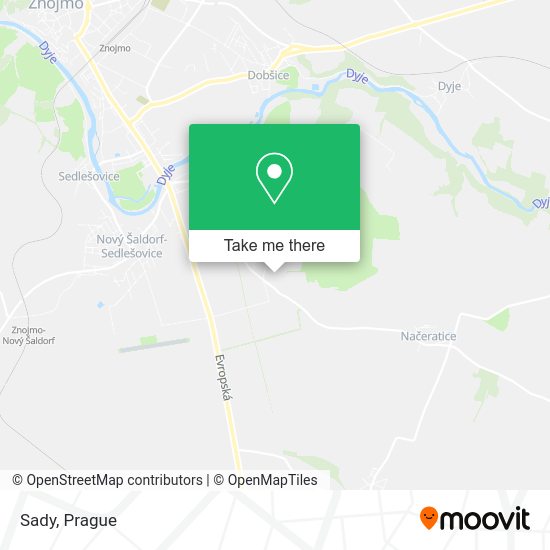 Карта Sady