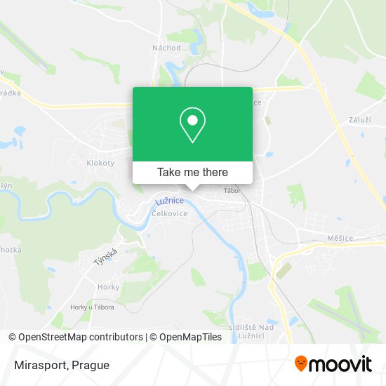 Mirasport map