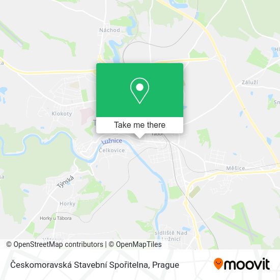 Českomoravská Stavební Spořitelna map
