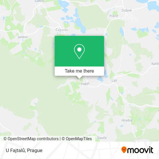 Карта U Fajtalů