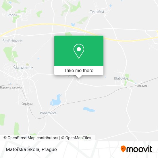 Mateřská Škola map