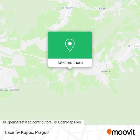 Lacinův Kopec map