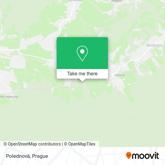 Карта Polednová