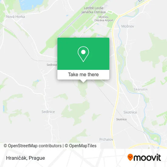 Карта Hraničák