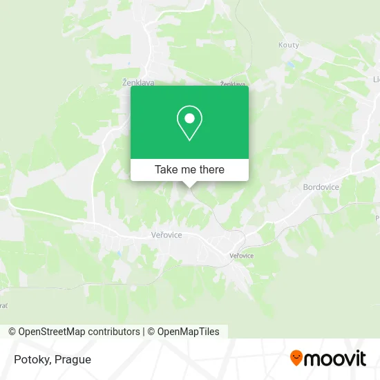 Карта Potoky