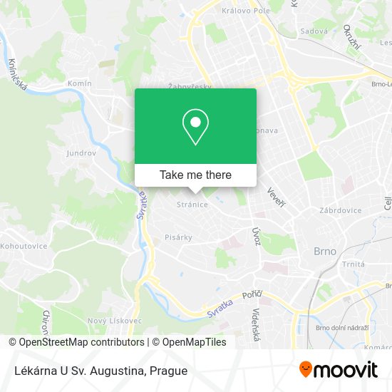 Lékárna U Sv. Augustina map