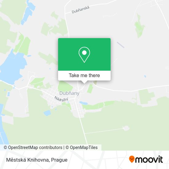 Městská Knihovna map