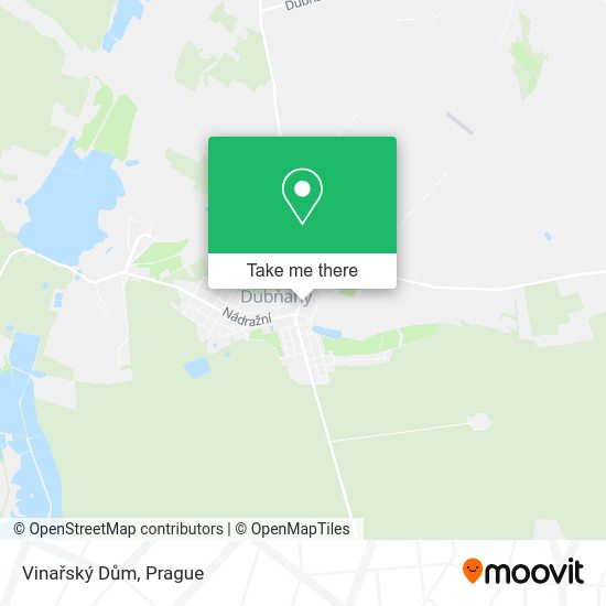 Vinařský Dům map
