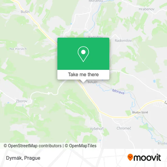 Карта Dymák