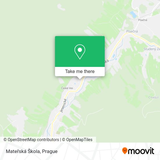 Mateřská Škola map