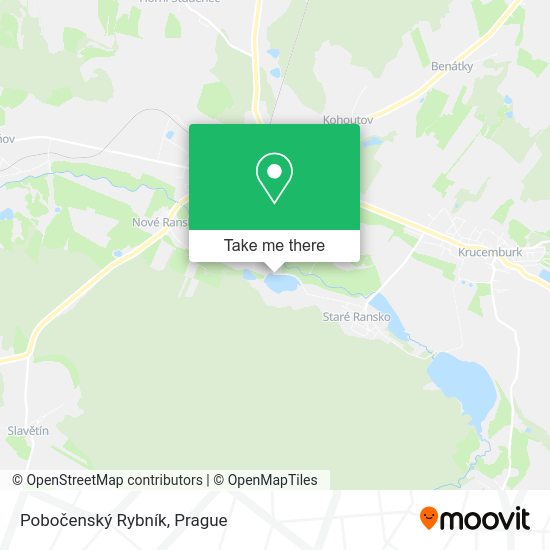 Pobočenský Rybník map
