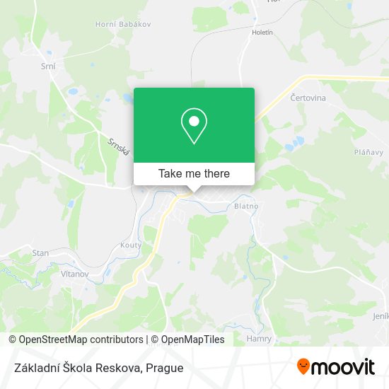 Základní Škola Reskova map