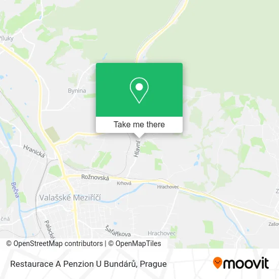 Restaurace A Penzion U Bundárů map