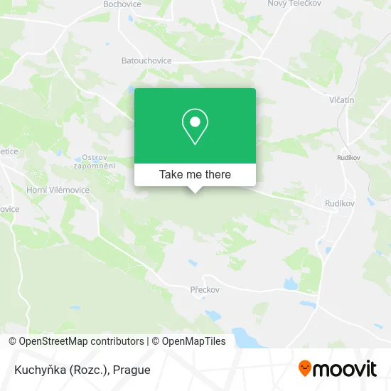 Карта Kuchyňka (Rozc.)