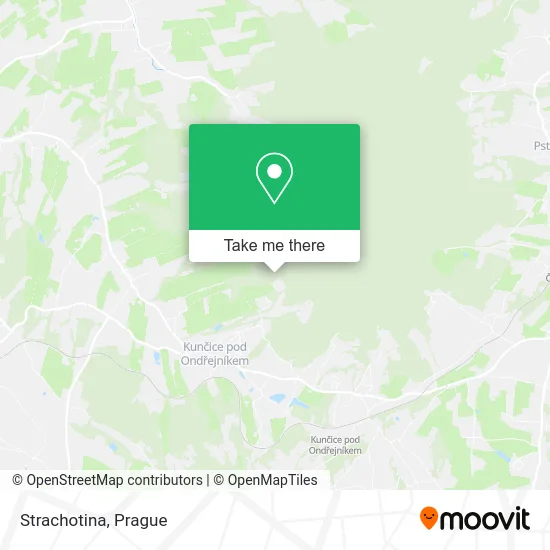 Карта Strachotina