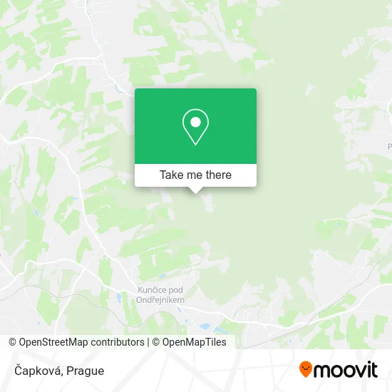 Карта Čapková