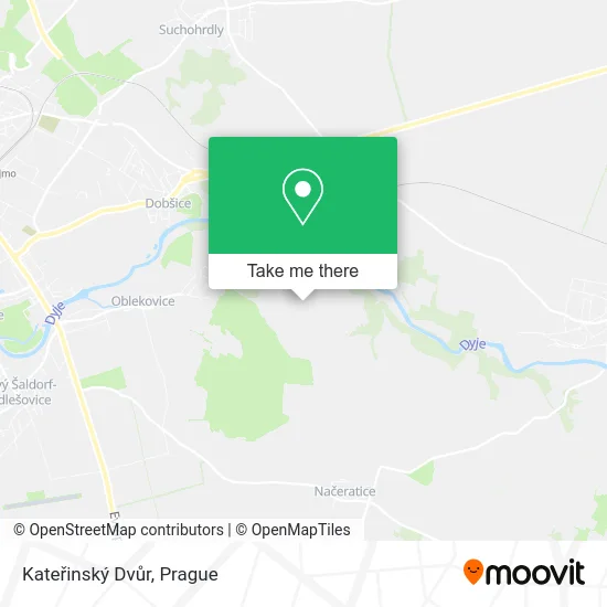 Kateřinský Dvůr map