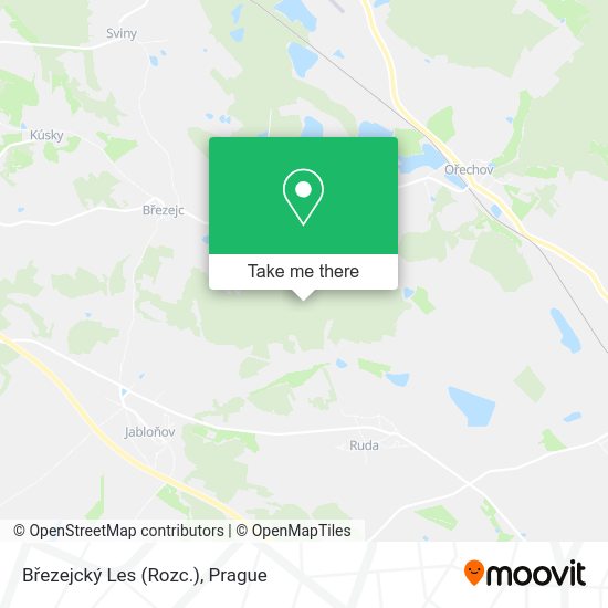 Březejcký Les (Rozc.) map