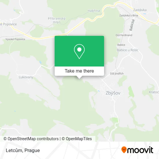Карта Letcům